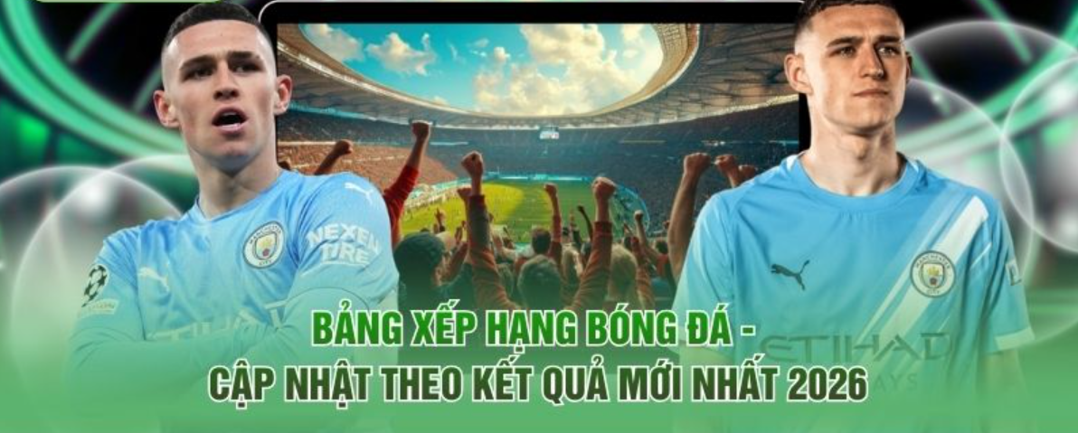 Khám phá bảng xếp hạng bóng đá danh giá, nơi khẳng định thực lực và vị thế của các câu lạc bộ hàng đầu trong hành trình chinh phục vinh quang cao nhất.